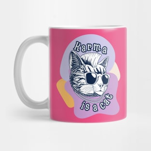 karma is a cat - midnights album Mug